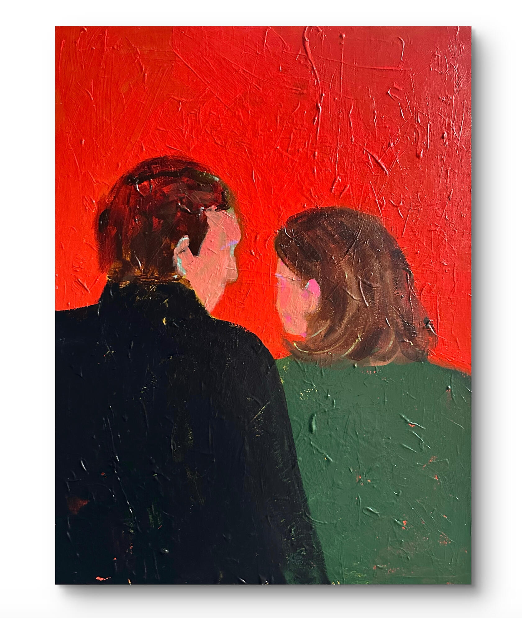 'My Shadow' 60x40 cm, acrylic on canvas For enquiries regarding available artworks, pricing and commissions, please email: alexandragetsko@gmail.com